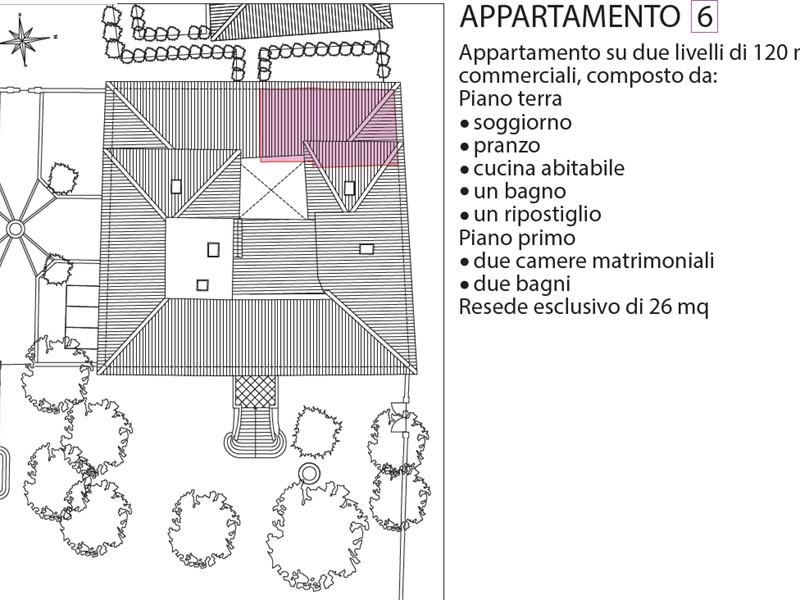 Appartamento in Vendita a Sovicille, zona Carpineto, 350'000€, 120 m²