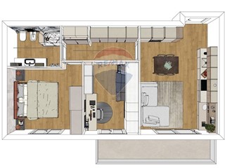 Trilocale in Vendita a Grumello del Monte, 249'000€, 75 m²