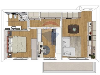 Trilocale in Vendita a Grumello del Monte, 239'000€, 75 m²