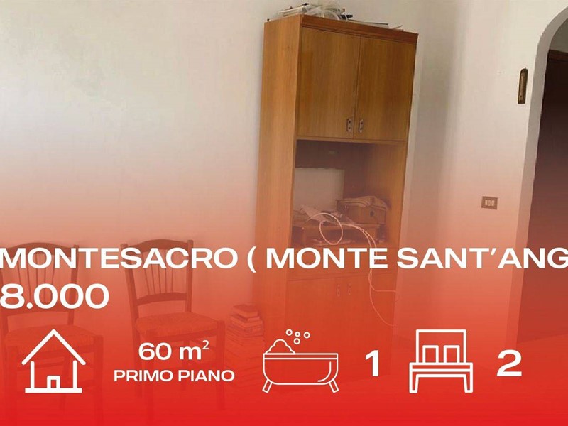 Trilocale in Vendita a Monte Sant'Angelo, 68'000&euro;, 60 m²