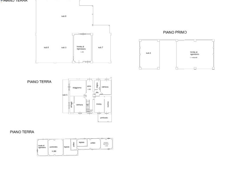 Appartamento in Vendita a Castelnuovo Scrivia, 18'713€, 210 m², con Box