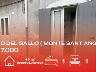 Bilocale in Vendita a Monte Sant'Angelo, 17'000&euro;, 45 m²