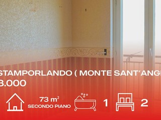 Quadrilocale in Vendita a Monte Sant'Angelo, 78'000&euro;, 75 m²