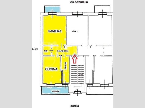 Bilocale in Vendita a Torino, 119'000€, 57 m²