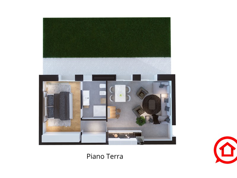 Bilocale in Vendita a Cesena, zona Case Finali, 225'000€, 76 m²