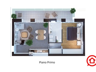 Bilocale in Vendita a Cesena, zona Case Finali, 220'000€, 74 m²