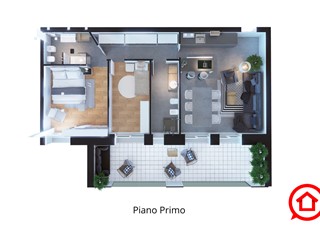 Trilocale in Vendita a Cesena, zona Case Finali, 345'000€, 115 m²