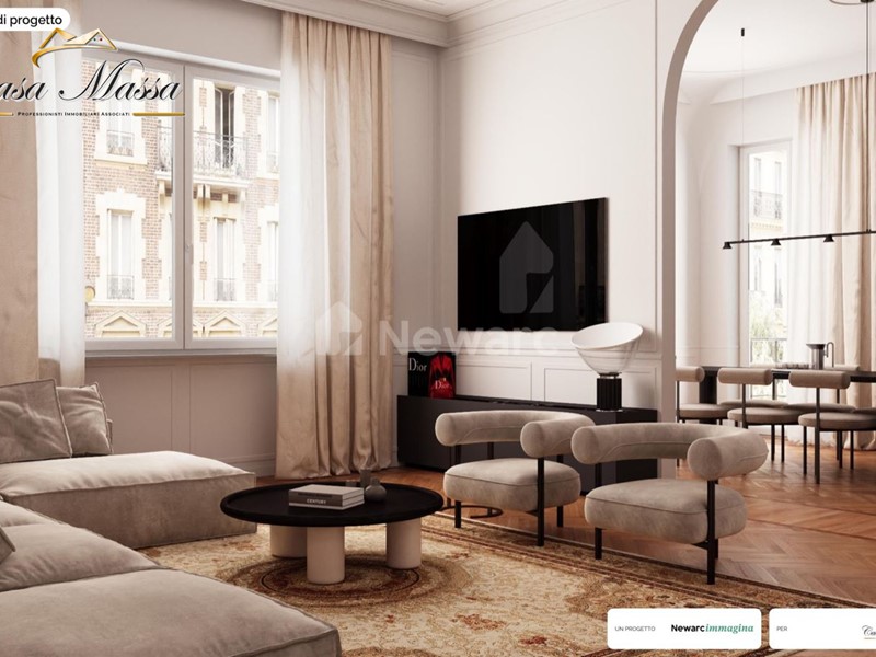 Appartamento in Vendita a Torino, 770'000€, 170 m²