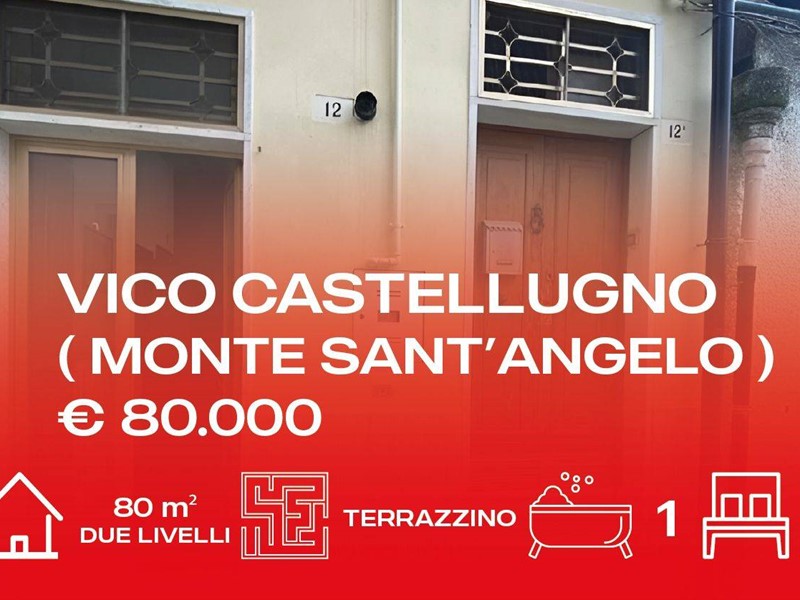 Appartamento in Vendita a Monte Sant'Angelo, 80'000&euro;, 80 m²