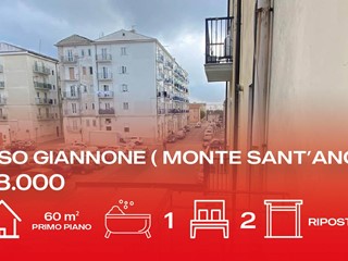 Trilocale in Vendita a Monte Sant'Angelo, 58'000&euro;, 65 m²