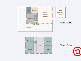 Casa Indipendente in Vendita a Cesena, zona Case Castagnoli, 160'000€, 290 m²
