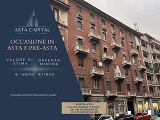Bilocale in Vendita a Torino, 11'850€, 37 m²
