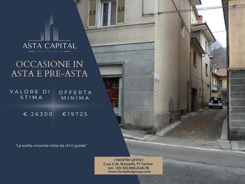 Quadrilocale in Vendita a Perosa Argentina, 19'725€, 