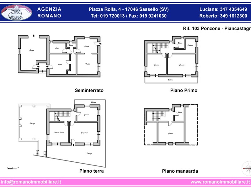 Casa Indipendente in Vendita a Ponzone, zona Piancastagna, 250'000€, 220 m², con Box