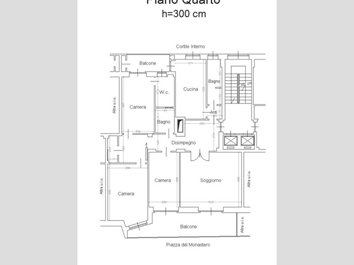 Appartamento in Vendita a Torino, 390'000€, 160 m²