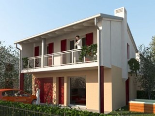 Villa in Vendita a Poggio Renatico, zona Chiesa Nuova, 355'000€, 135 m²