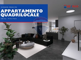 Quadrilocale in Vendita a Perugia, 185'000€, 150 m²