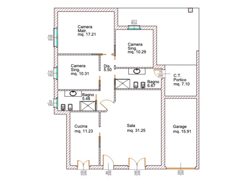 Casa Semi Indipendente in Vendita a Caltignaga, zona Sologno, 273'000€, 140 m², con Box
