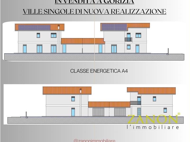 Villa in Vendita a Gorizia, 420'000€, 150 m²