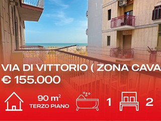 Trilocale in Vendita a Manfredonia, 155'000€, 90 m²