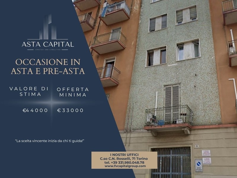 Quadrilocale in Vendita a Torino, 33'000€, 68 m²