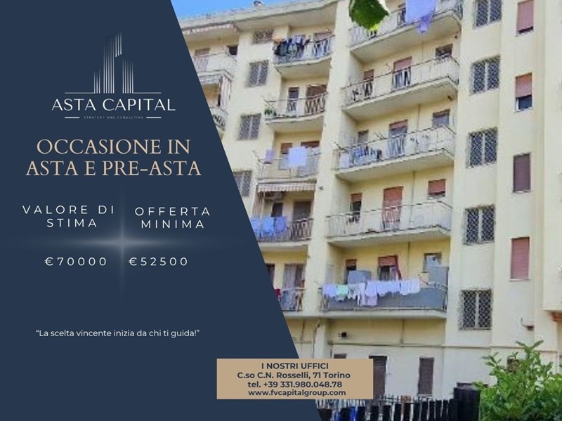Appartamento in Vendita a Pinerolo, 52'500€, 119 m²