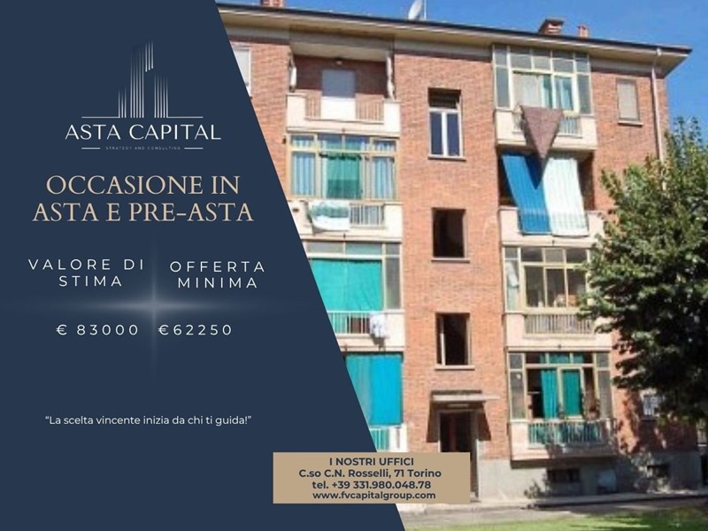 Quadrilocale in Vendita a Torino, 62'250€, 81 m²