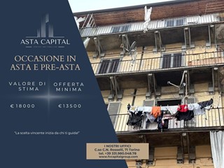 Trilocale in Vendita a Torino, 13'500€, 47 m²