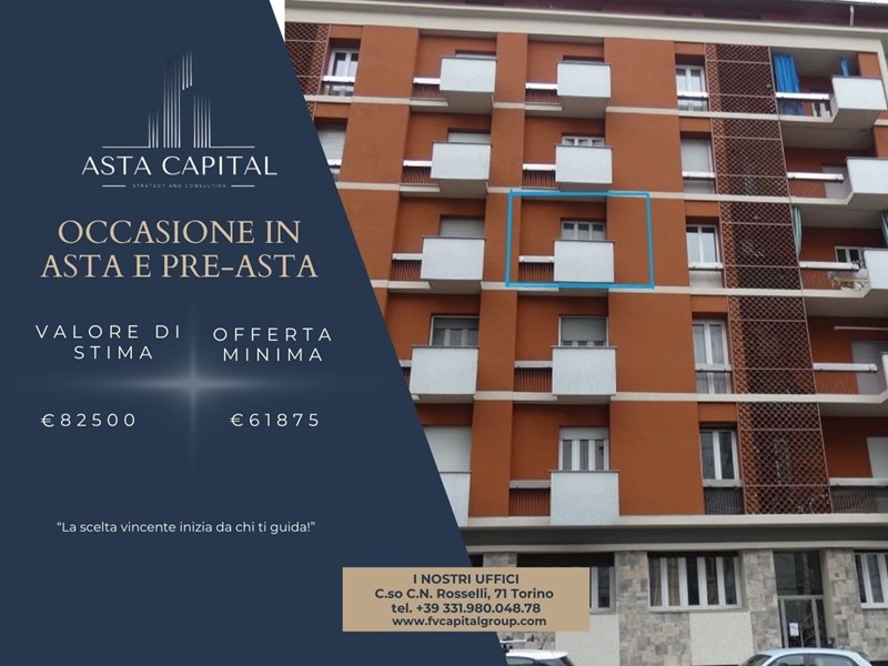 Quadrilocale in Vendita a Torino, 61'875€, 74 m²