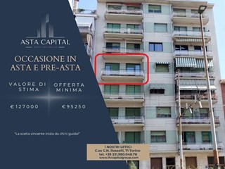 Appartamento in Vendita a Torino, 95'250€, 101 m²