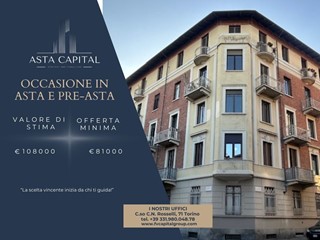 Appartamento in Vendita a Torino, 81'000€, 138 m²