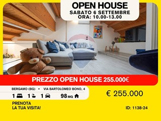 Trilocale in Vendita a Bergamo, 255'000€, 98 m²