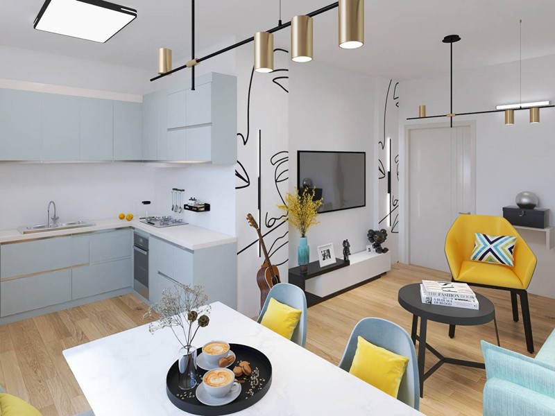 Bilocale in Vendita a Rimini, 228'000€, 53 m²