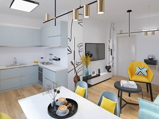 Bilocale in Vendita a Rimini, 228'000€, 53 m²