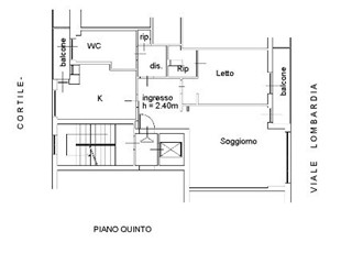 Appartamento in Vendita a Milano, 390'000€, 97 m²