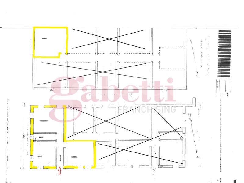 Trilocale in Vendita a Venezia, 320'000€, 60 m²