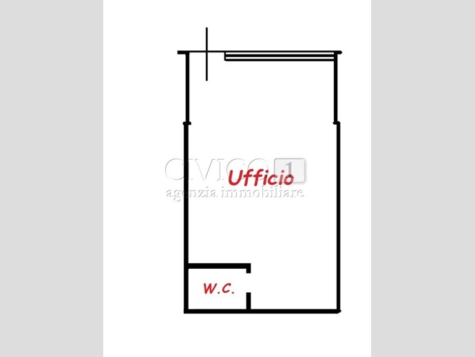 Immobile commerciale in Affitto a Vicenza, zona Torri di Quartesolo, 500€, 52 m²