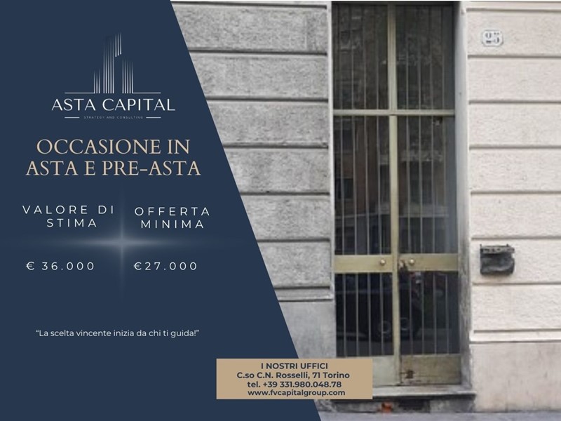 Trilocale in Vendita a Torino, 27'000€, 40 m²