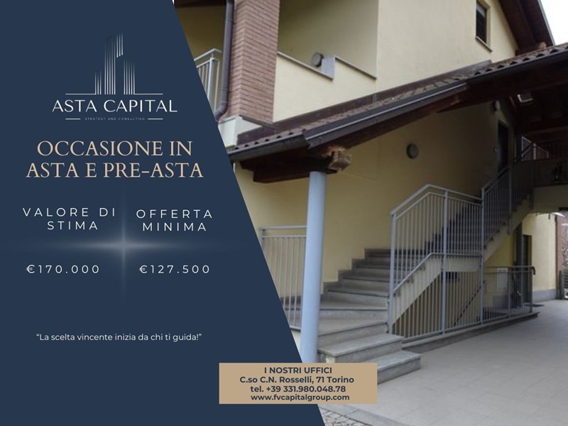 Appartamento in Vendita a Villarbasse, 127'500€, 116 m²