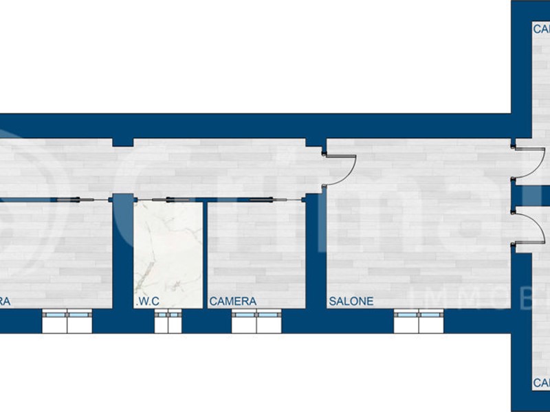Appartamento in Vendita a Napoli, 650'000€, 158 m²
