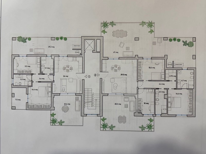 Trilocale in Vendita a Terni, 190'000€, 85 m²
