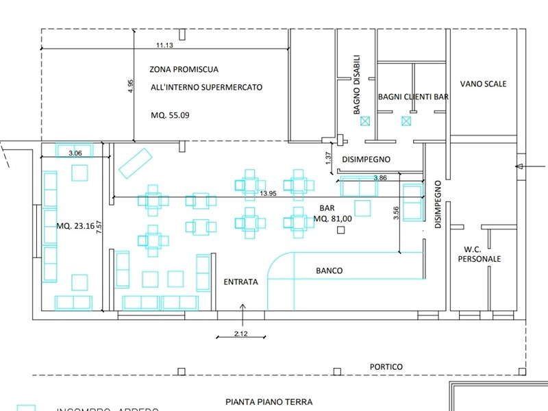 Attività commerciale in Vendita a Lonigo, 160'000€, 170 m², arredato