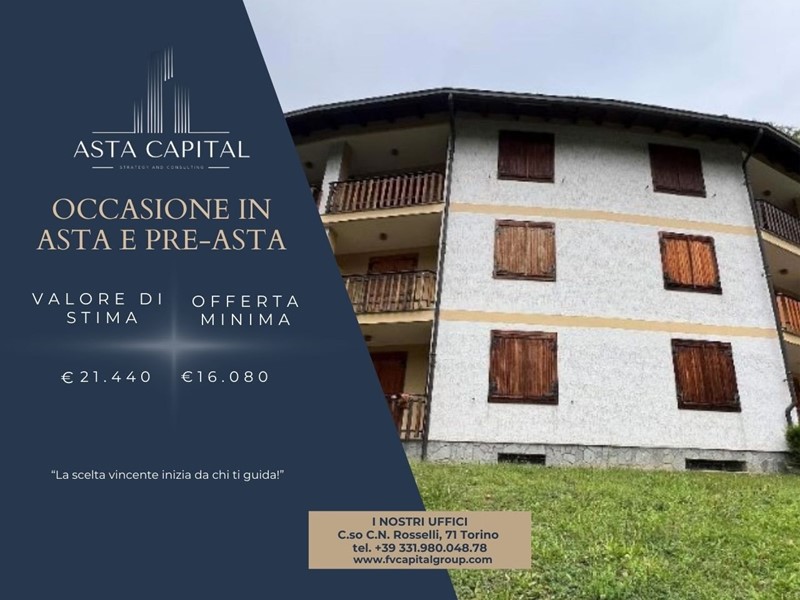 Quadrilocale in Vendita a Ala di Stura, 16'080€, 55 m²