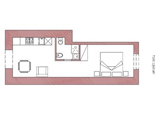Monolocale in Vendita a Montemarciano, 20'000€, 30 m²