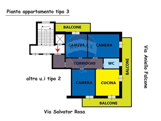 Trilocale in Vendita a Casavatore, 150'000€, 122 m²
