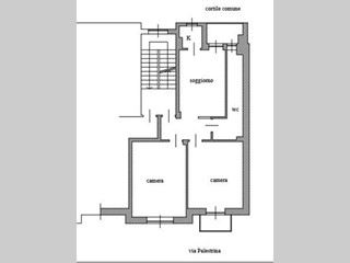 Quadrilocale in Vendita a Torino, 43'500€, 74 m²