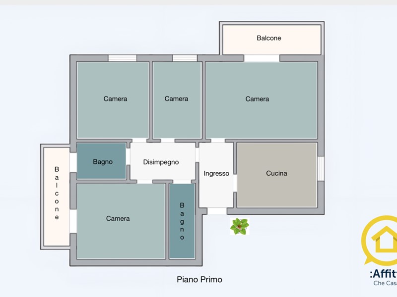 Stanza in Affitto a Forlì, zona Centrale, 400€, 30 m², arredato, con Box