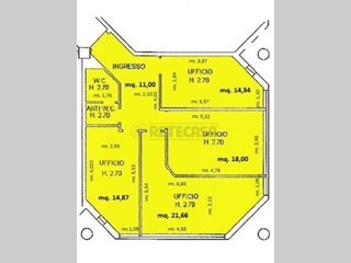 Ufficio in Vendita a Siena, zona Massetana, 385'000€, 95 m², con Box