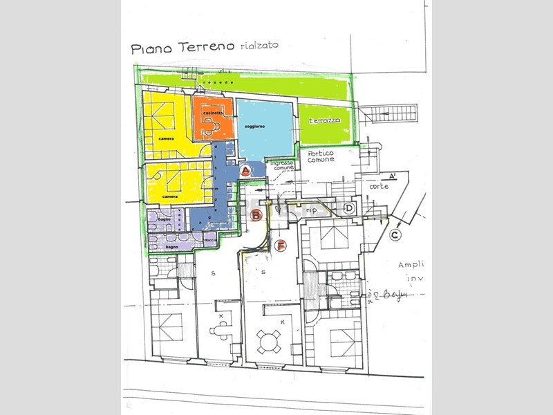 Trilocale in Vendita a Poggibonsi, zona Centro, 240'000€, 103 m²