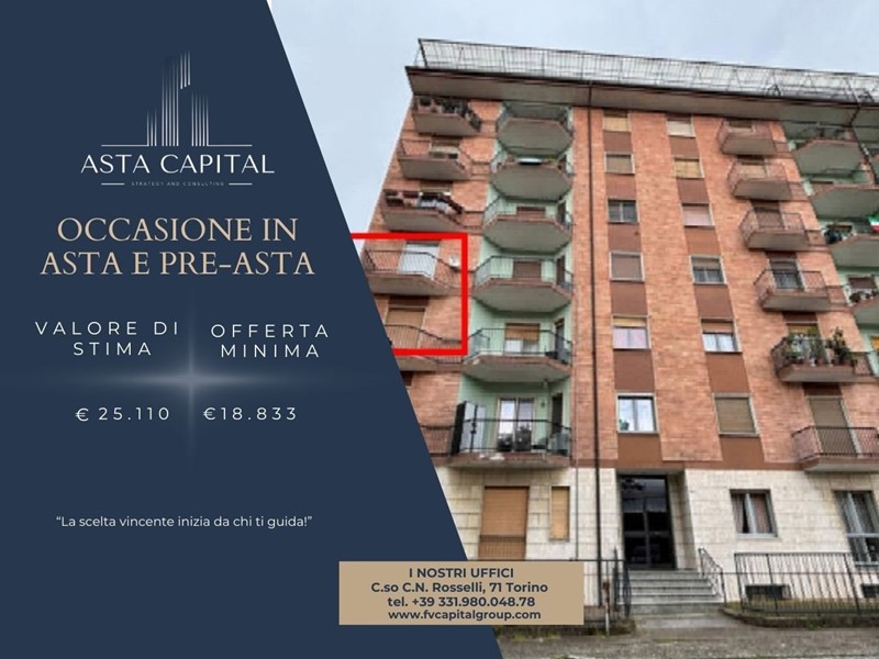 Appartamento in Vendita a Montanaro, 18'833€, 70 m²
